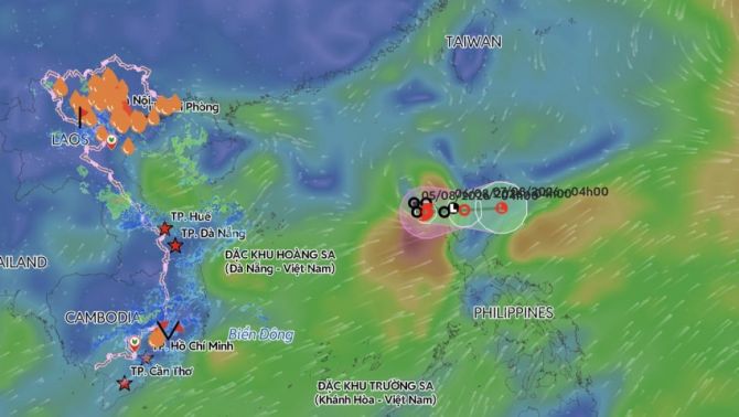 Tin bão mới nhất: Bão số 3 hình thành trên Biển Đông với hướng đi kỳ lạ, có vào đất liền Việt Nam không?