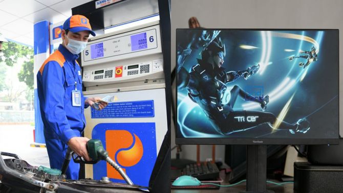 Bảng giá xăng dầu chiều 5/8: Sắp điều chỉnh giảm mạnh, màn hình gaming ViewSonic cũ giá chưa tới 2 triệu đồng