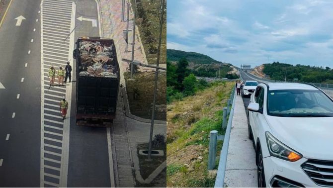 Lý do ô tô xếp hàng dài dọc cao tốc qua Gia Lai, Đắk Lắk chờ thay lốp, đã tìm ra ‘hung thủ’