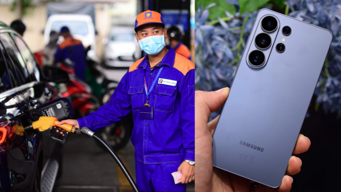 Giá xăng dầu hôm nay 8/8: Diesel giảm gần nửa, xăng E10 mất gần 10.000 từ đỉnh, giá Samsung S26 Ultra có giảm?