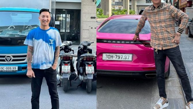 Huấn Hoa Hồng từng nhiều lần khoe dàn siêu xe, có chiếc trị giá gần 15 tỷ đồng, biển số còn đắt hơn xe