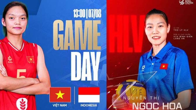 Lịch thi đấu bóng chuyền hôm nay 7/8: Tuyển bóng chuyền nữ Việt Nam thắng dễ Indonesia ở chặng 2 SEA V.Cup 2026?