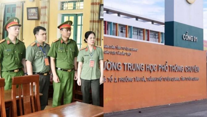 Kỳ thi lại của 328 thí sinh chuyên Tuyên Quang: Công an bố trí lực lượng ra sao?