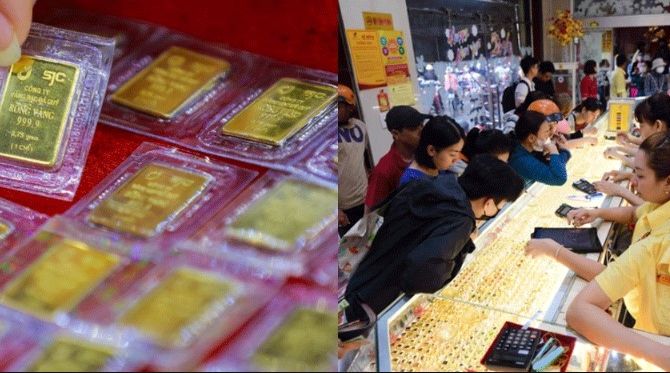 Cập nhật giá vàng hôm nay 8/8 (chiều 8/8) mới nhất: Vàng neo cao, các thương hiệu chênh lệch lớn
