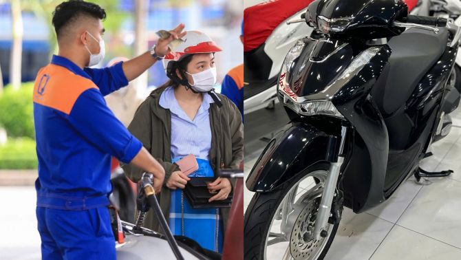 Giá xăng dầu tối nay 9/8: Xăng E5 RON92 và E10 RON95 đã bốc hơi 9.000 đồng từ đỉnh, Honda SH cực rẻ