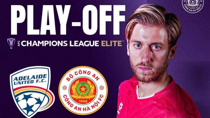 Dự đoán kết quả, tỷ số Adelaide United vs CAHN - Nhận định bóng đá play off AFC Champions League