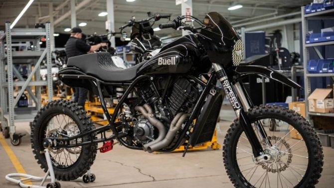 Buell Super Cruiser The Goat - Quái vật V2 vượt địa hình, thách thức Harley-Davidson Pan America