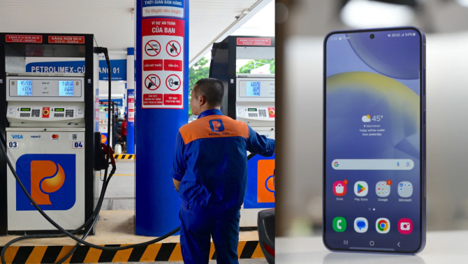 Giá xăng dầu hôm nay 12/8: Xăng E5 hơn 21.000 đồng, dầu Diesel giảm sâu từ đỉnh, giá Samsung S24 rẻ