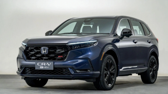 Đây có thể là Honda CR-V thế hệ mới: Cụm đèn thiết kế 2 tầng, mang dáng dấp Avancier
