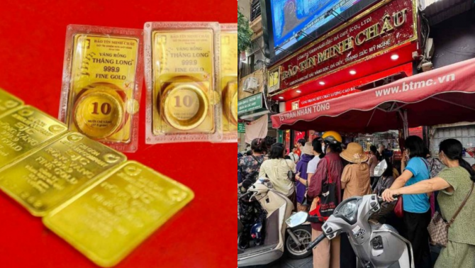 Bảng giá vàng hôm nay 16/8: Vàng SJC nhẫn trơn 9999 tăng ác liệt, vàng thế giới vọt vượt ngưỡng
