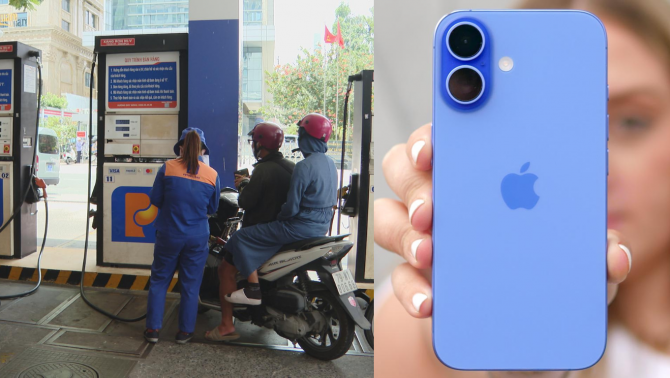 Giá xăng dầu hôm nay sáng 17/8 giảm sâu, E10 về gần hơn mốc rẻ 18.000 đồng, iPhone 16 giảm giá sâu