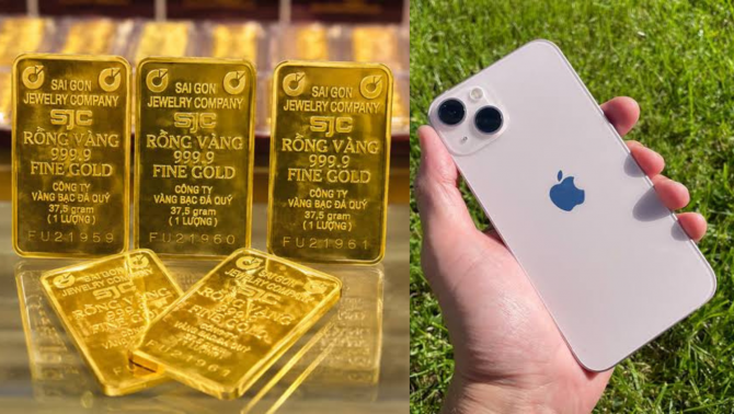 Giá vàng hôm nay tối 16/8 diễn biến bất thường, người mua vẫn lỗ nặng, giá iPhone 13 hạ nhiệt sâu