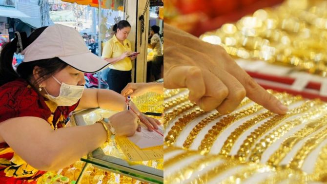 Giá vàng hôm nay 17/8 tại TPHCM: SJC, PNJ, DOJI và Mi Hồng thiết lập mặt bằng niêm yết mới