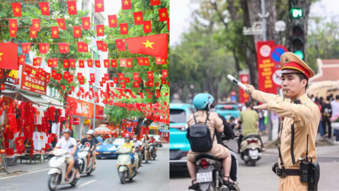 Hà Nội phân luồng giao thông dịp lễ Quốc khánh từ 29/8 đến 2/9: Chi tiết loạt tuyến đường thay thế!