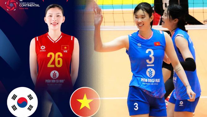 Xem TRỰC TIẾP bóng chuyền nữ châu Á 2026 ở đâu, kênh nào? Kênh trực tiếp tuyển Việt Nam đấu Hàn Quốc