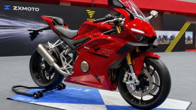 Cận cảnh ZXMOTO 500RR Pro Arm ra mắt tại Thái Lan khiến cộng đồng xebiz trầm trồ