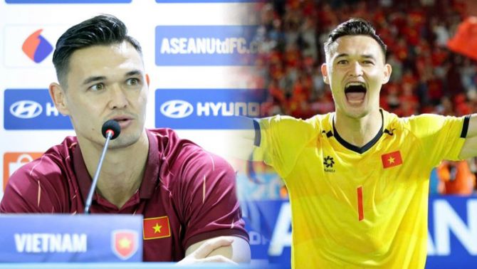 Thủ môn ĐT Việt Nam khiến Thái Lan 'khóc thét' tại AFF Cup 2026, tiết lộ bí quyết cứu thua đẳng cấp