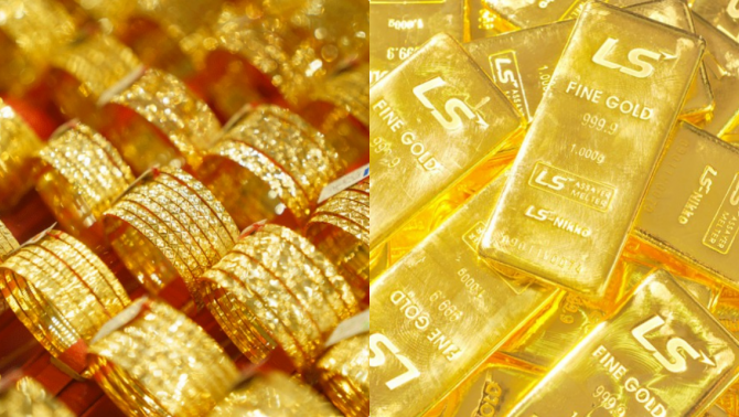 Giá vàng hôm nay 25/8: Vàng SJC vàng nhẫn 9999 cán mốc 153 triệu đồng/lượng, vàng thế giới giữ đỉnh