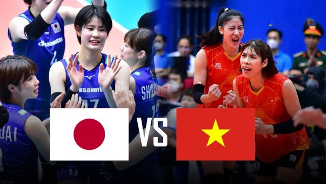 Lịch thi đấu bóng chuyền hôm nay 25/8: Tuyển bóng chuyền nữ Việt Nam đấu Nhật Bản ở giải châu Á khi nào?