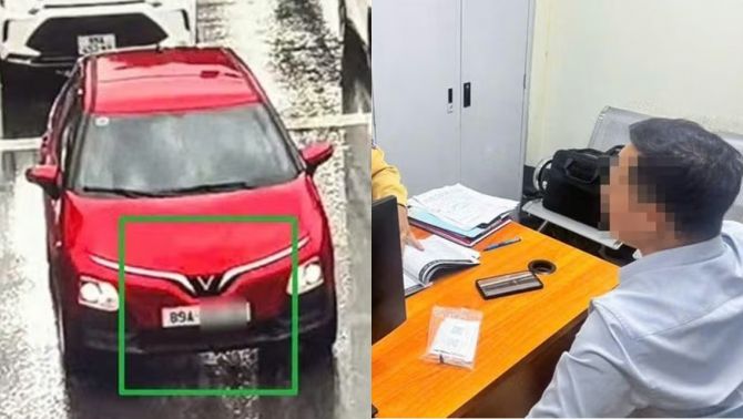 Tìm ra chiếc xe lắp 2 biển số ở Hà Nội: Tài xế thú nhận mục đích, chính thức nhận án phạt