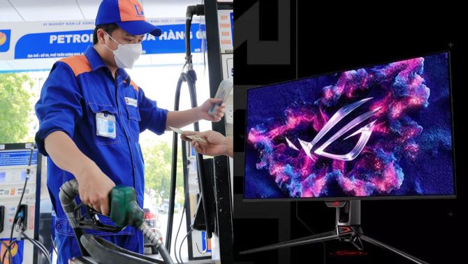 Giá xăng dầu sáng 28/8: Xăng E5, E10 đồng loạt giảm trở lại, màn hình gaming Asus giá có rẻ?
