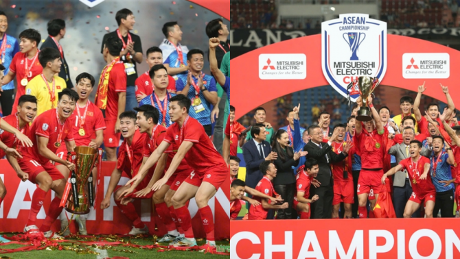 Đội tuyển Việt Nam vô địch ASEAN Cup, nhận tiền thưởng 'khủng' sau trận cầu nghẹt thở với Thái Lan