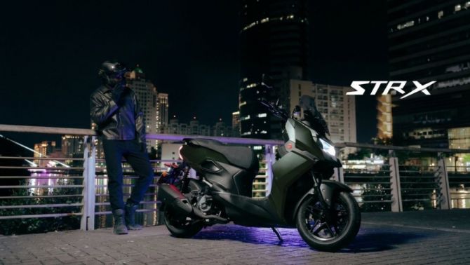 Aeontek STR 300 X - 26,5 mã lực, nặng chỉ 154 kg khiến Honda ADV 350 phải dè chừng?