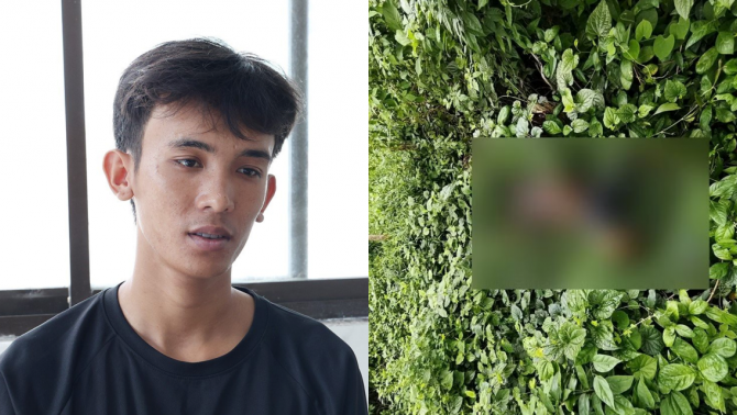 Lời khai nghi phạm vụ thi thể phân hủy dưới đám cỏ ở ven biên giới Campuchia, hé lộ lý do ra tay