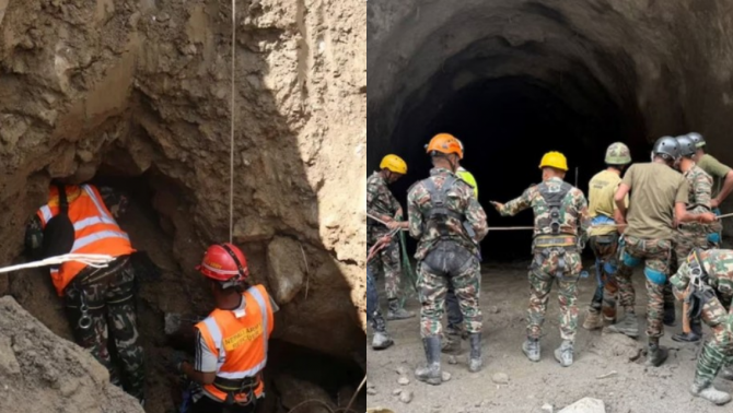 Tin mới lũ quét ở Nepal: Hàng trăm công nhân còn mắc kẹt dưới hầm thủy điện đang được ứng cứu