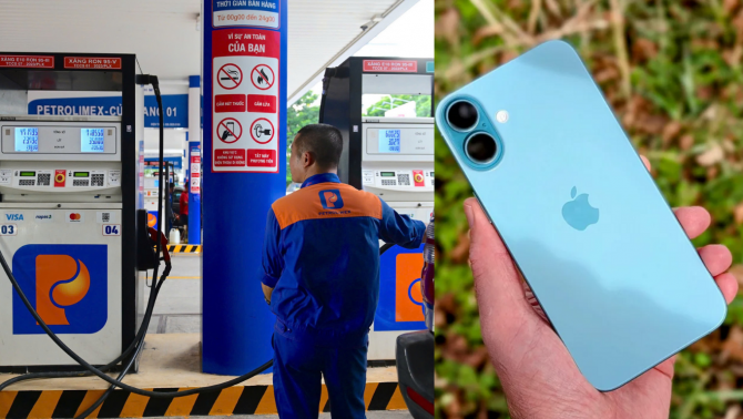 Giá xăng dầu hôm nay 4/9: Giá xăng tăng 723 đồng, 1 loại dầu giảm còn 17.641 đồng, iPhone 16 Plus có rẻ?