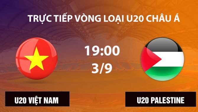 Link xem TRỰC TIẾP bóng đá U20 Việt Nam vs U20 Palestine hôm nay 3/9 - TV360, VFF trực tiếp VL U20 châu Á 2027