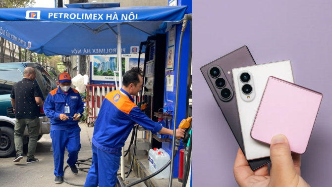 Giá xăng dầu hôm nay 5/9: Giá xăng tăng mạnh, dầu Diesel gần 28.000 đồng, Samsung dòng Z giá ra sao?