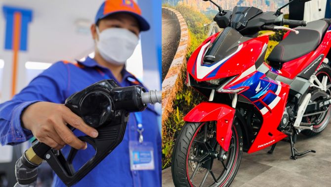 Giá xăng dầu trưa nay 5/9: E10 RON95 và E5 RON92 đã nhẹ ví 8.000 đồng từ đỉnh, Diesel rẻ khó tin, Honda Winner R cực rẻ
