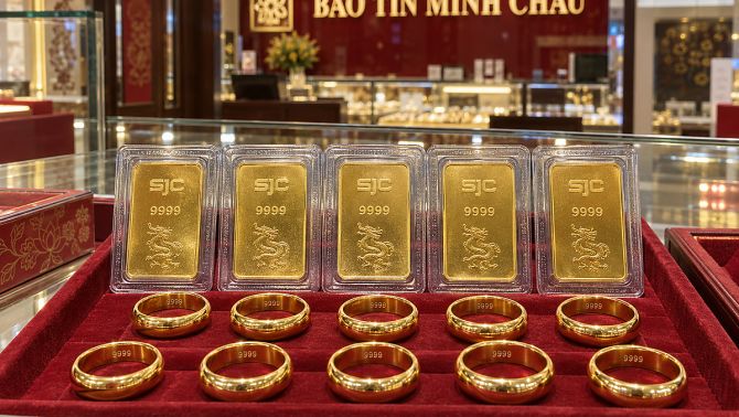Cập nhật giá vàng hôm nay 5/9 (trưa 5/9): Vàng miếng giảm số tiền lớn, vàng nhẫn mất 1,2 triệu/lượng