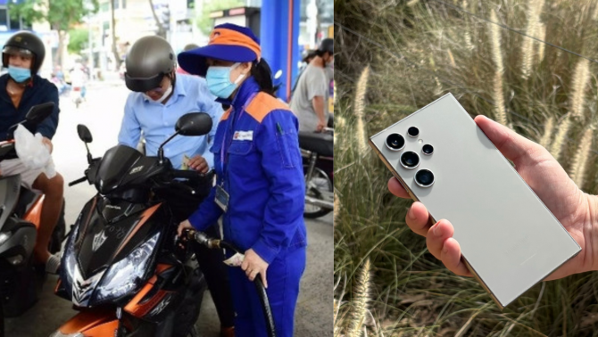 Giá xăng dầu hôm nay 7/9: Giá xăng tăng, giá dầu giảm, Diesel vẫn trên 27.000 đồng, Samsung S24 Ultra có giảm?