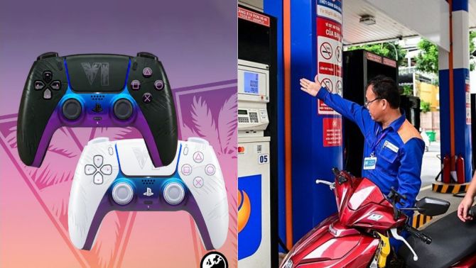 Bảng giá xăng dầu tối 6/9: Xăng, dầu biến động trái chiều, Sony ra mắt tay cầm GTA 6 đặc biệt giá ra sao?