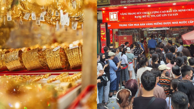 Cập nhật giá vàng hôm nay tối 8/9: Vàng trong nước tăng giá từng giờ, thận trọng chênh lệch mua bán