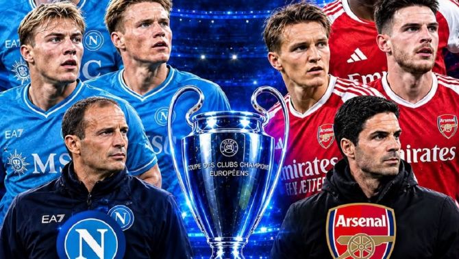 Dự đoán kết quả, tỷ số Napoli vs Arsenal - UEFA Champions League 2026/27: Siêu máy tính nhận định bóng đá hôm nay 9/9