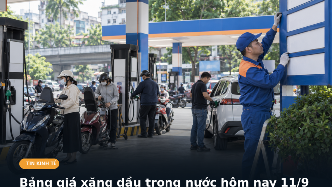 Cập nhật giá xăng hôm nay 11/9 tăng mạnh: Dầu thế giới lập đỉnh gần 5 tháng, xăng E10 cán mốc cao