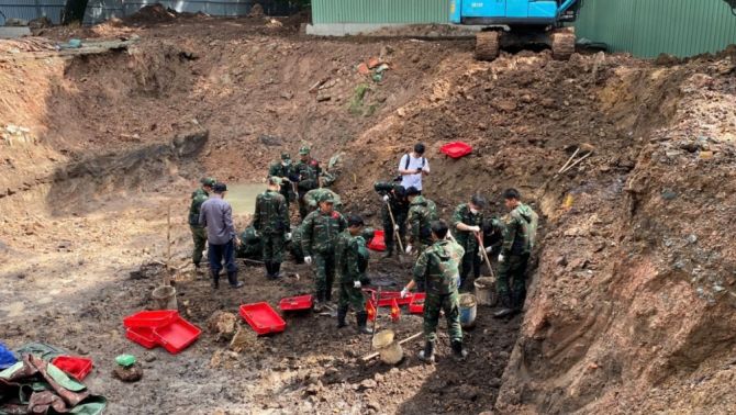 Bộ Tư lệnh TPHCM thông tin nóng vụ tìm thấy thêm 11 bộ hài cốt liệt sĩ tại Công viên Lê Thị Riêng