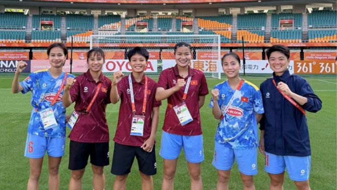 Lich thi đấu, kênh xem trực tiếp bóng đá nữ ASIAD 2026: Tuyển Việt Nam tái đấu Đài Loan lúc mấy giờ?
