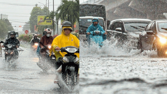 Dự báo thời tiết từ đêm ngày 15/9 – 16/9 trên cả nước? Vì sao Hà Nội và miền Bắc liên tục mưa lớn?