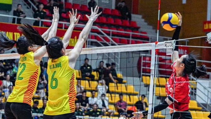 Lịch thi đấu bóng chuyền Việt Nam hôm nay 15/9: VTV Bình Điền Long An hưởng lợi; HCĐG Lào Cai thắng dễ?