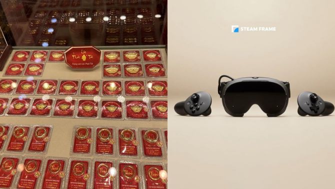 Giá vàng tối 15/9: Giảm thêm 300.000 đồng/lượng cuối ngày, Steam Frame chính thức ra mắt giá ra sao?