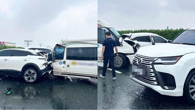 Thông tin đáng chú ý về tài xế và chiếc Lexus chèn ép xe khác trên cao tốc, gây tai nạn liên hoàn