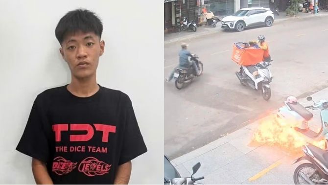 Danh tính nam thanh niên ném bom xăng trước tiệm bánh ở Gia Lai, xác định nguyên nhân ban đầu