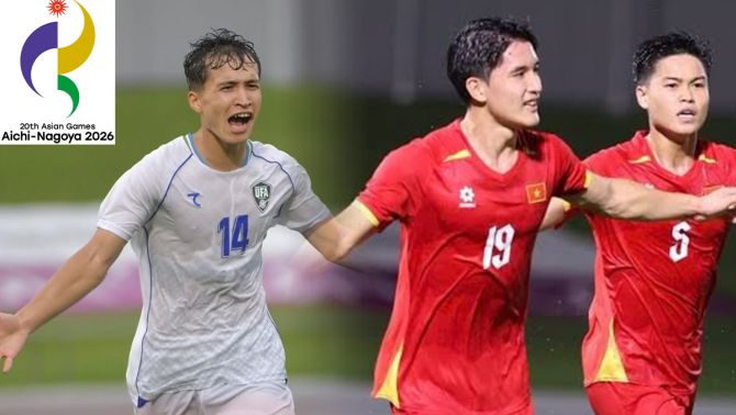 Lịch thi đấu bóng đá nam ASIAD 2026 hôm nay 20/9 - Kênh phát sóng tuyển U23 Việt Nam đấu Uzbekistan