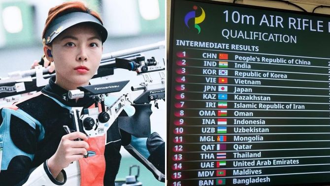 Xuất sắc vào chung kết, bắn súng Việt Nam bất ngờ bị chủ nhà ASIAD giành lại vé theo cách khó tin