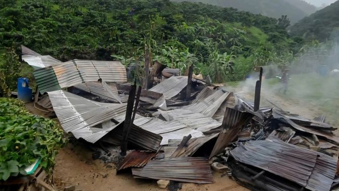 Danh tính 3 người trong cùng gia đình tử vong trong vụ cháy nhà tạm ở Lâm Đồng