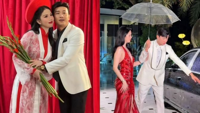 Quốc Trường làm điều này với Ngọc Trinh, dân mạng lập tức phát hiện chi tiết bất thường